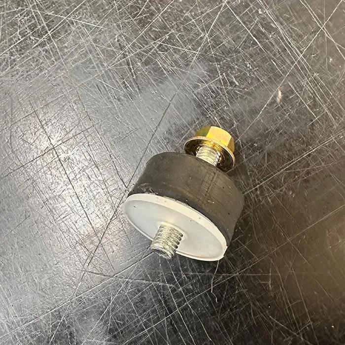 【Low 10mm Height / Semi-Hard】 Snowscoot Simple Non-Through Bush Set (+1 Spare Included)