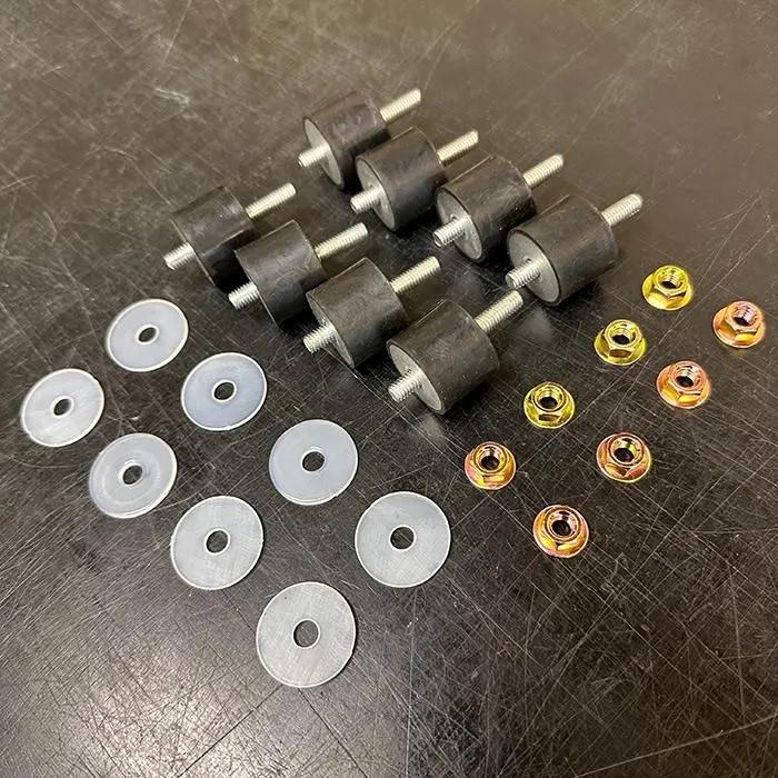 【Semi-Hard】 Snowscoot Simple Non-Through Bush Set – Standard Size (+1 Spare Included)