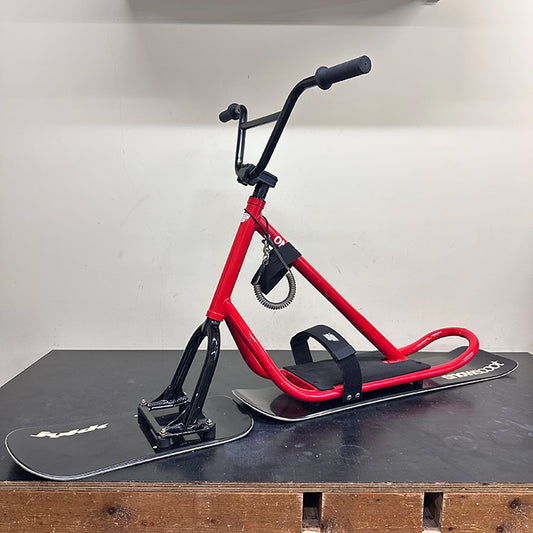 USED Entry Model】SNOWSCOOT ONE-D Red 【Quick-Release Board System】