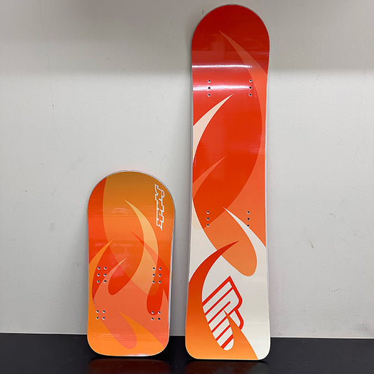 【Soft Flex】Jykk Japan SNOWSCOOT Board Set TYPE-G1 Soft (Nearly New)【Easy to Ride】