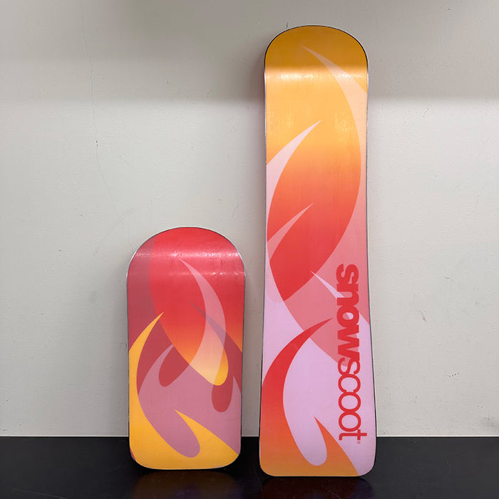 【Soft Flex】Jykk Japan SNOWSCOOT Board Set TYPE-G1 Soft (Nearly New)【Easy to Ride】
