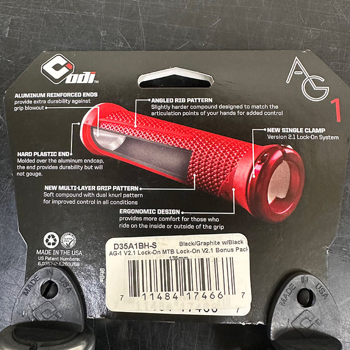 ODI AG-1 V2.1 Lock-On Grips – Aaron Gwin Signature Model