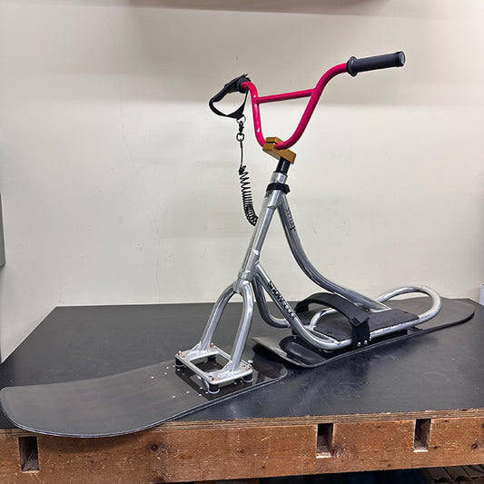 【USED WIDE DECK】SNOWSCOOT STYLE-F Polished Board / SESSION Custom Longboard