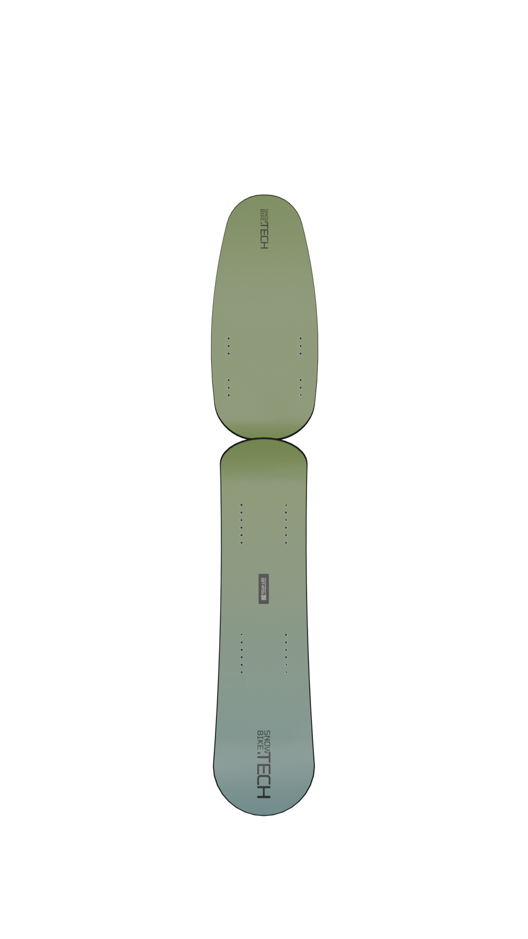 SBT BASIC 02 SNOWSCOOT BOARD SET 【Narrow / Carving & Powder Versatility】