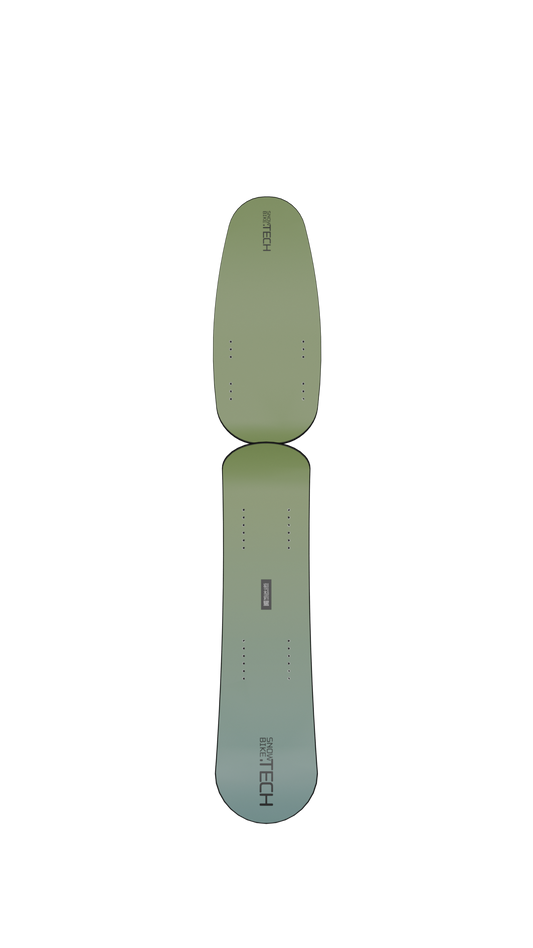 SBT BASIC 02 SNOWSCOOT BOARD SET 【Narrow / Carving & Powder Versatility】