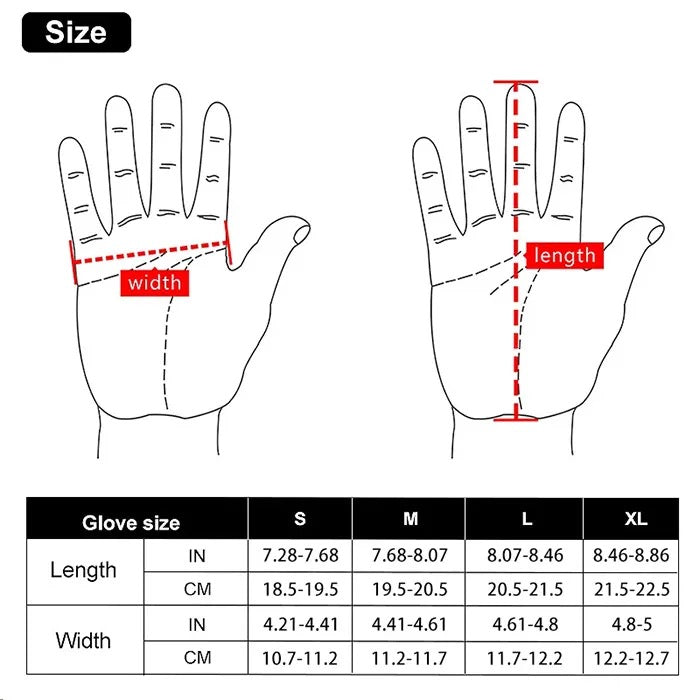 TOOLATE SPORTS Rib Work Leather Gloves – Touchscreen Compatible