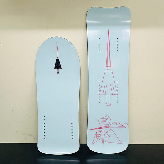 TORINITY SSST Soft Flex Snowscoot Board — Full-Size Freeride Performance with Easy Control