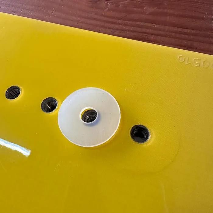 【Semi-Hard】 Snowscoot Simple Non-Through Bush Set – Standard Size (+1 Spare Included)