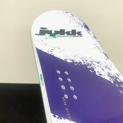 [Front Unused Display Stock] Snowscoot Jykk Japan SNOWSCOOT Freestyle Front Board Nicolas Pillin Purple [Medium]