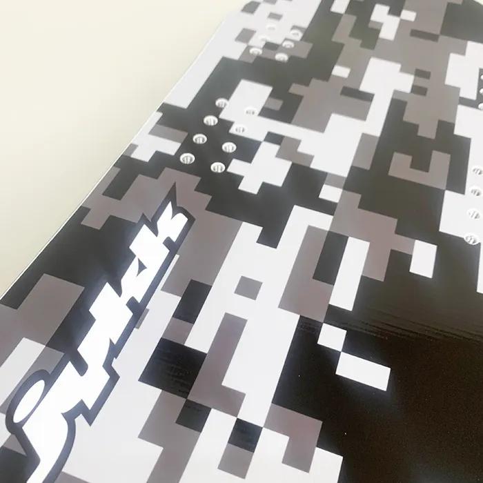 [Front Unused Stock] Snowscoot Jykk Japan SNOWSCOOT Freestyle Board Set X-1 Black Gray [Medium]