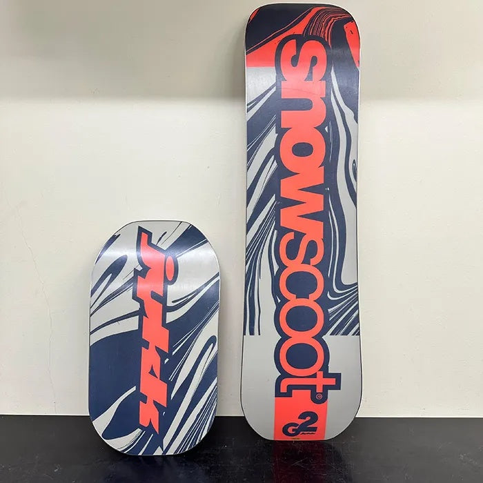 [Now in Stock – Latest Wide Board] SNOWSCOOT Type-G2 ISO Sole Edition [Exceptional Stability | Pro Wax Finish]