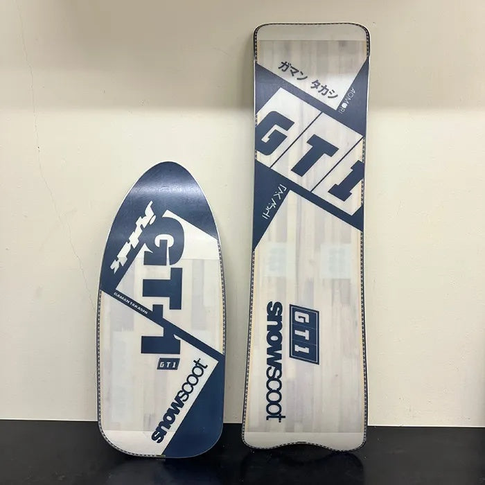 [Next-Generation Wide Board] JYKK SNOWSCOOT GT-1 WOODEN EDITION – Hard Flex [Pro Waxing Service Included]