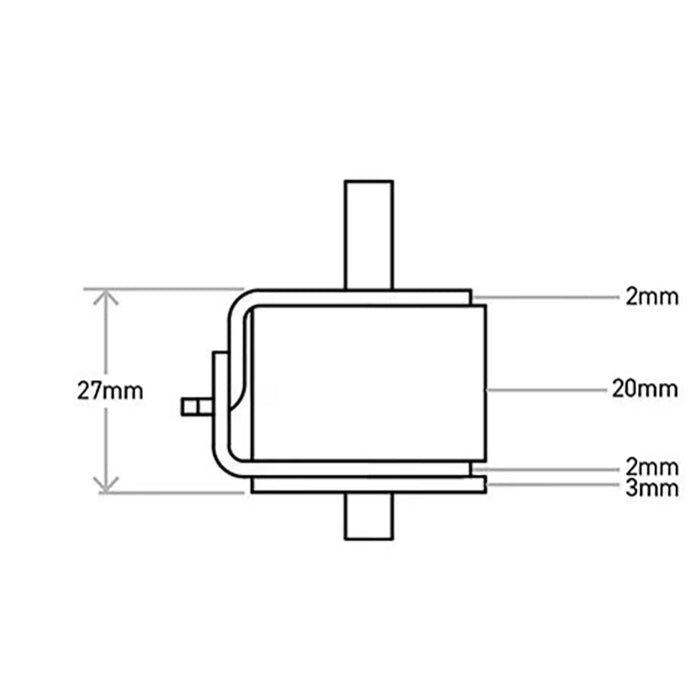 SNOWBIKE TECH Board Attachment Bush Set with Stopper [SNOWSCOOT / High-Performance Bush]