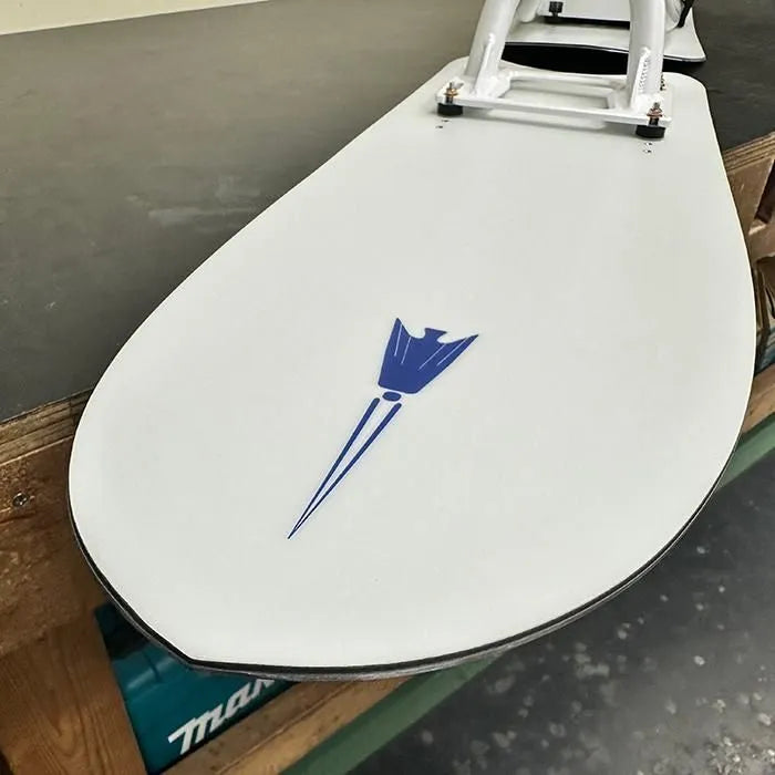 [Full Custom Snowscoot] AR ver4.2 Frame with TORINITY White Arrow – Carving / Freeride / 8.2kg