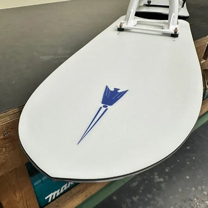 [Full Custom Snowscoot] AR ver4.2 Frame with TORINITY White Arrow – Carving / Freeride / 8.2kg