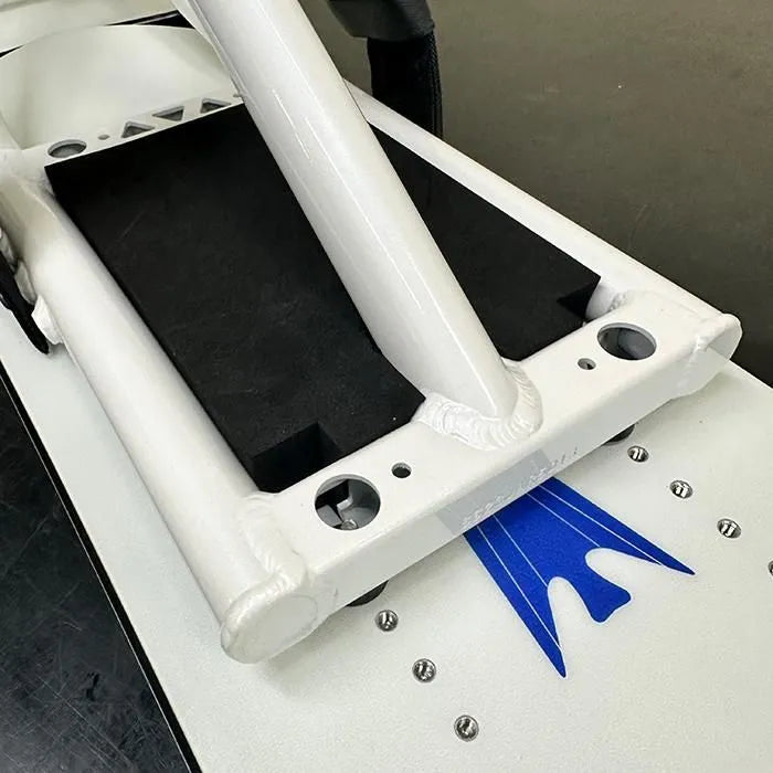 [Full Custom Snowscoot] AR ver4.2 Frame with TORINITY White Arrow – Carving / Freeride / 8.2kg