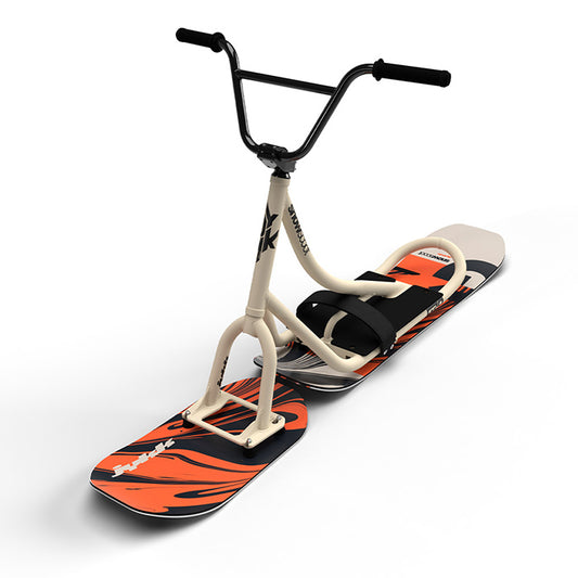 [High-End Model] SNOWSCOOT Style-G70 Complete with G2 G-FLEX Boards [Pro Assembly + Carrying Case]