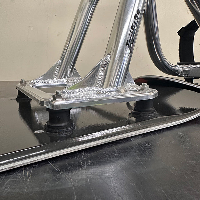 SNOWSCOOT ONE-D “Glitch” – Polished (Clear-Coat) [Special Color] [Short-Tail]