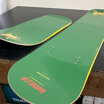 【Used Made-in-Japan】SNOWSCOOT WAILER Board Set OGASAKA OST-113 (Scratches/Wear)
