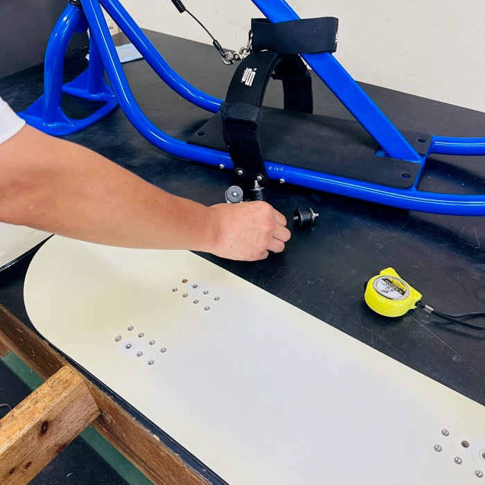 USED SUNN FR Snowscoot Blue Custom – Beginner-Friendly All-Round Setup