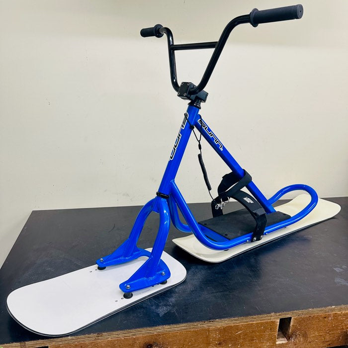USED SUNN FR Snowscoot Blue Custom – Beginner-Friendly All-Round Setup