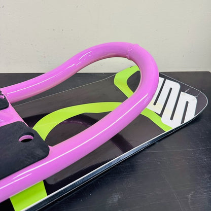 Used Jykk SnowScoot ONE-D Sakura Pink Custom with G1 Soft Boards