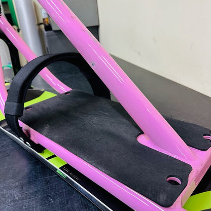 Used Jykk SnowScoot ONE-D Sakura Pink Custom with G1 Soft Boards