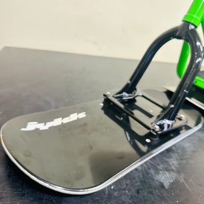 USED JYKK SNOWSCOOT ONE-D – Neon Green | Fully Serviced & Waxed + Carrying Case Included