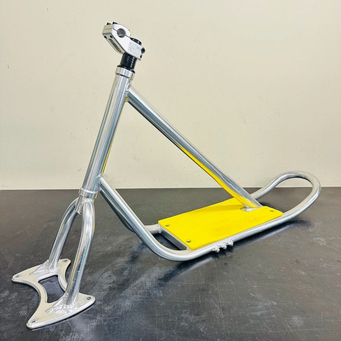 Used JYKK Japan SNOWSCOOT 70 Polished Frame Set with Parts
