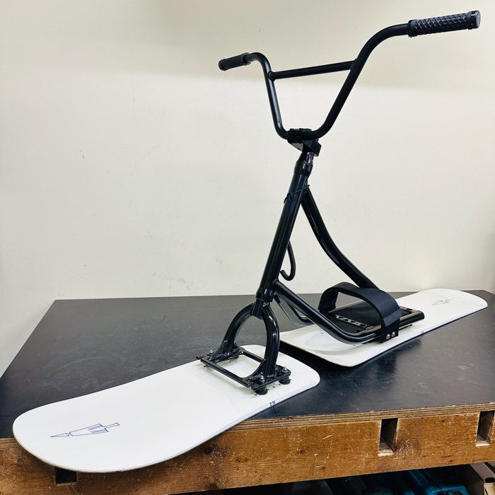 AR Ver. 4.2 Full Custom SnowScoot with TORINITY DC Soft Cream | Ultra-Light Carving & Freeride Build