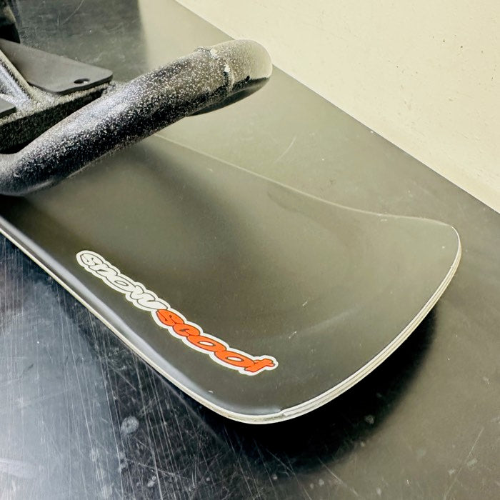 Serviced Used JYKK Japan STYLE-F Snowscoot – Custom Glitter Black / New Boards