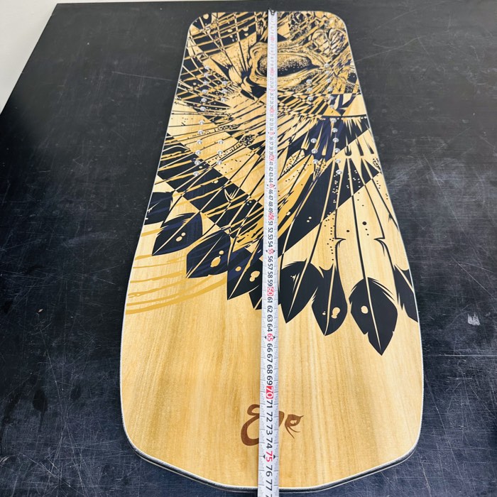 Measuring the front board length
