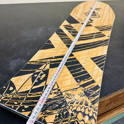 Measuring the rear board length
