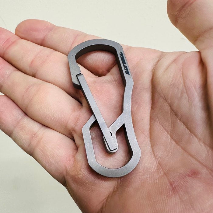 TOOLATE SPORTS Original Titanium EDC Carabiner