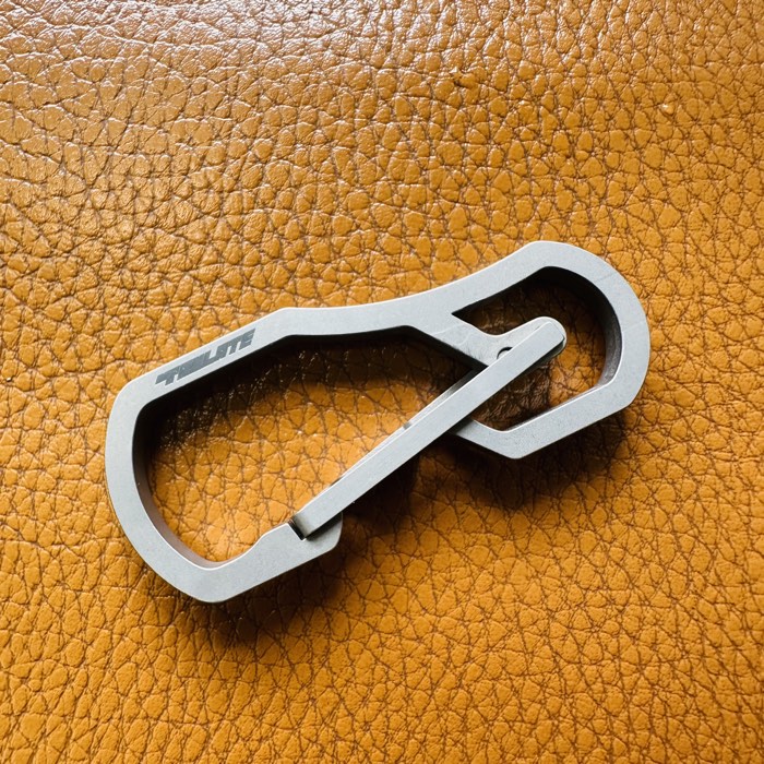 TOOLATE SPORTS Original Titanium EDC Carabiner