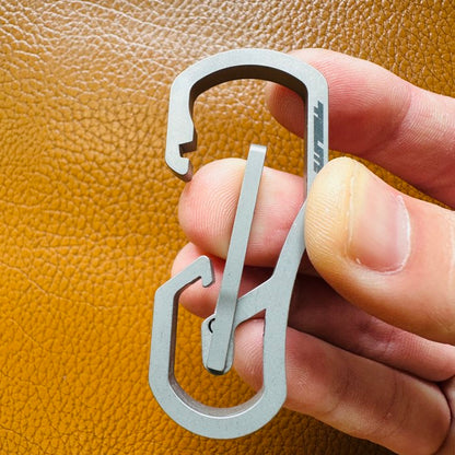 TOOLATE SPORTS Original Titanium EDC Carabiner
