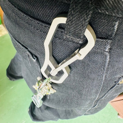 TOOLATE SPORTS Original Titanium EDC Carabiner