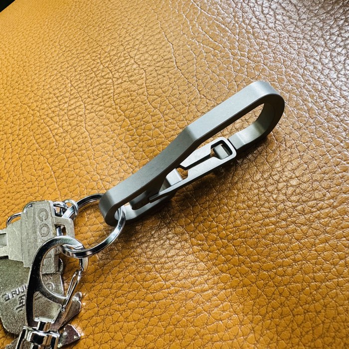 TOOLATE SPORTS Original Titanium EDC Carabiner
