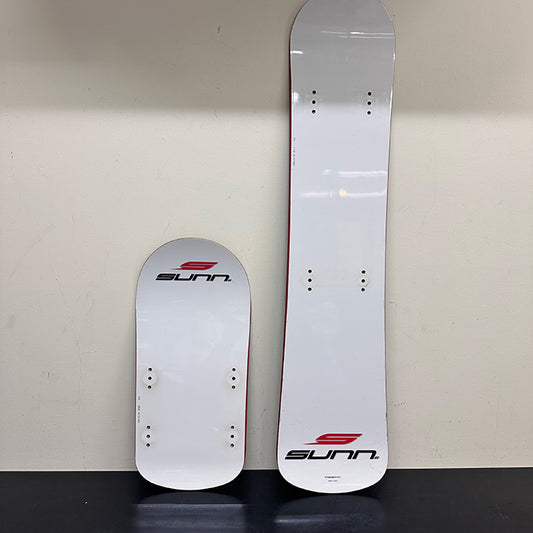 【Made in Japan】Snowscoot SUNN OST-523 Board Set [Medium flex/ Used]