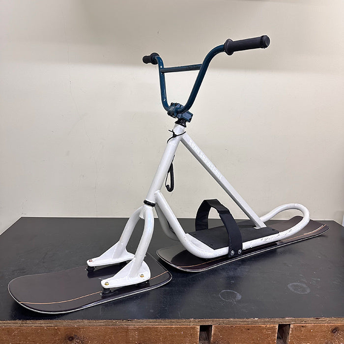 Used SNOWSCOOT – SUNN FR White Frame w/ Powder Guard & Basic Narrow Boards [Fully Maintained]