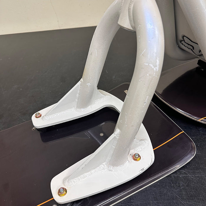 Used SNOWSCOOT – SUNN FR White Frame w/ Powder Guard & Basic Narrow Boards [Fully Maintained]