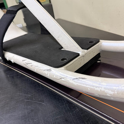 Used SNOWSCOOT – SUNN FR White Frame w/ Powder Guard & Basic Narrow Boards [Fully Maintained]