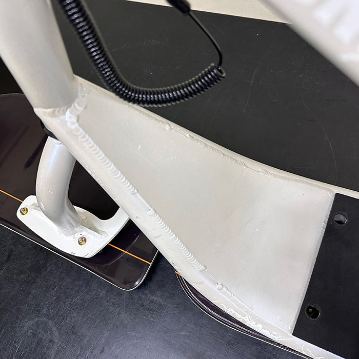 Used SNOWSCOOT – SUNN FR White Frame w/ Powder Guard & Basic Narrow Boards [Fully Maintained]