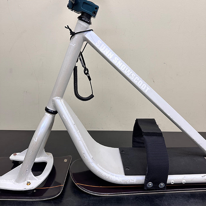 Used SNOWSCOOT – SUNN FR White Frame w/ Powder Guard & Basic Narrow Boards [Fully Maintained]