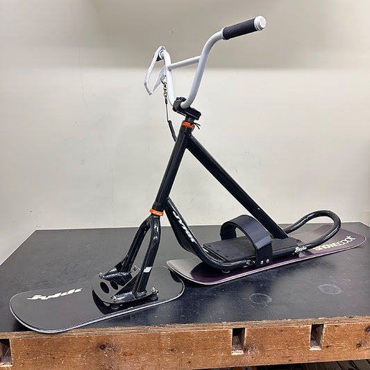 【USED Aluminum Model】JYKK SNOWSCOOT STYLE – Black [Medium Board]