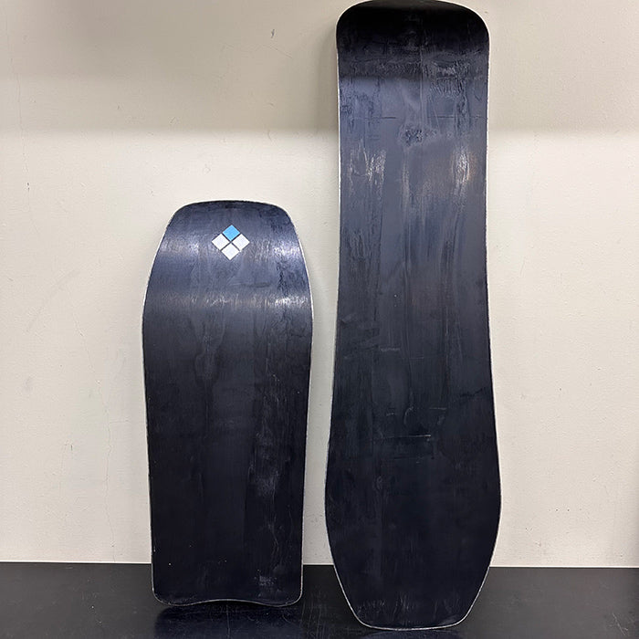 [Used – Scratched] Snowscoot Board Set “Session” [All-Round]