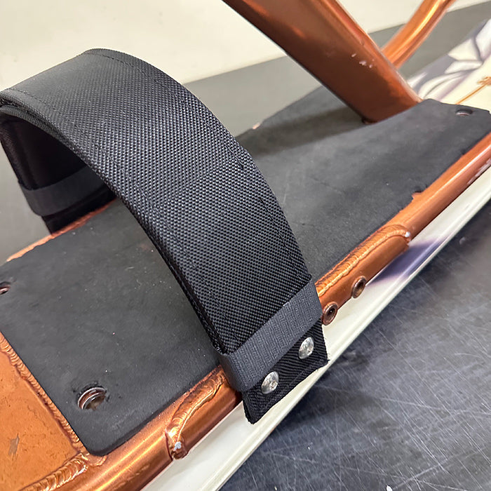 [Used / Serviced] JYKK SNOWSCOOT® “Style” — Aluminum Frame w/ Powder Guard (Candy Copper) – Custom Build