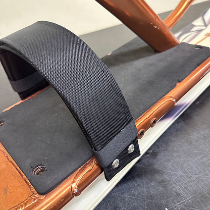 [Used / Serviced] JYKK SNOWSCOOT® “Style” — Aluminum Frame w/ Powder Guard (Candy Copper) – Custom Build