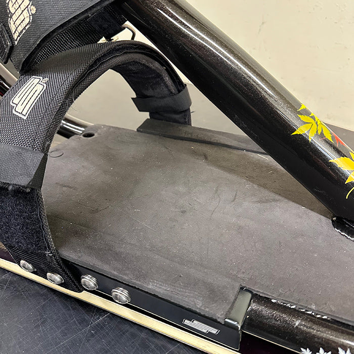 USED SNOWSCOOT – JYKK STYLE-A Black / Wide Deck / G1 Medium Board 【Normal Size Frame】