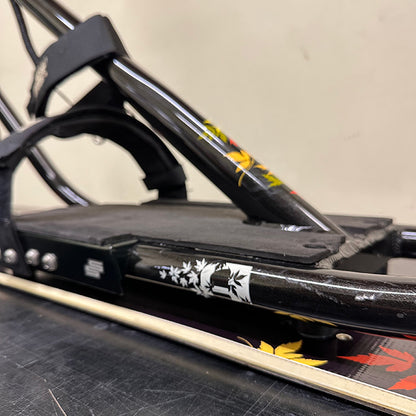 USED SNOWSCOOT – JYKK STYLE-A Black / Wide Deck / G1 Medium Board 【Normal Size Frame】